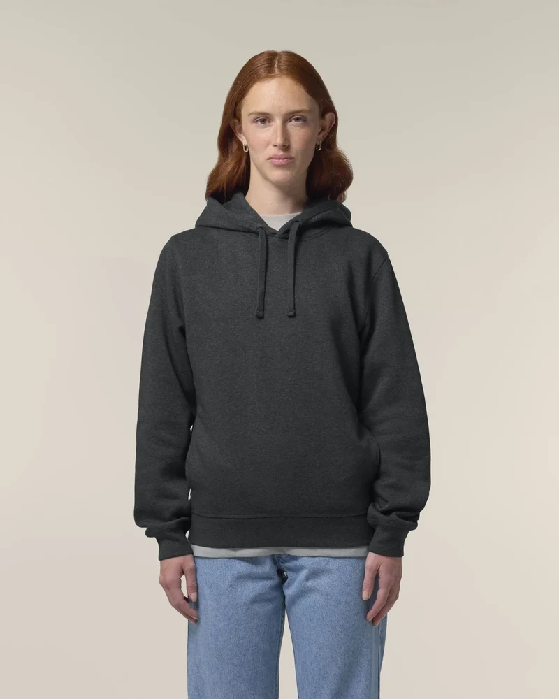 Sweat à capuche unisexe coton bio Stanley/Stella Sounder à personnaliser