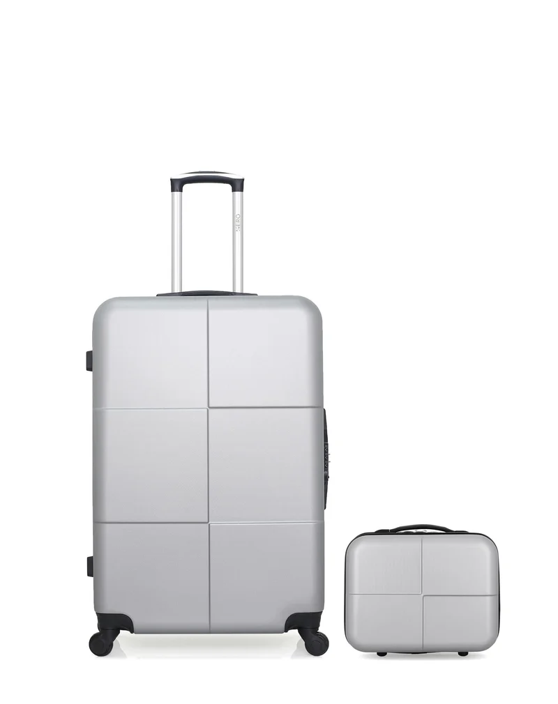 Lot de 2 Valises Rigides Grand Format et Vanity CORONADO