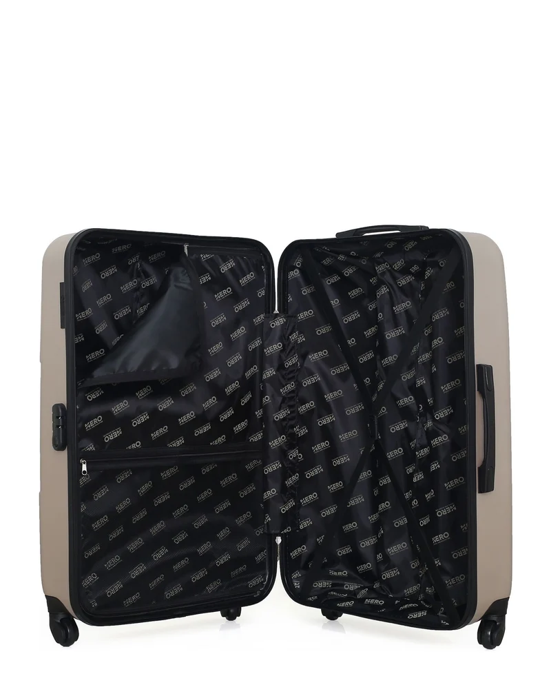 Lot de 2 Valises Rigides Grand Format et Vanity CORONADO