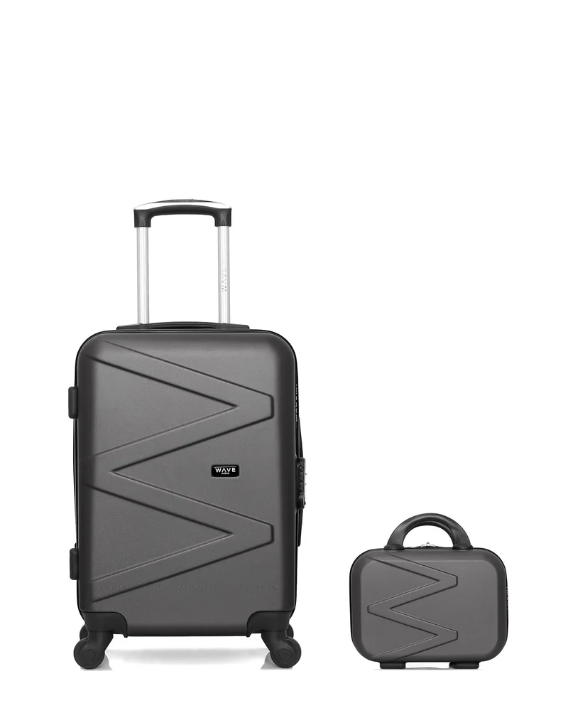 Lot de 2 Valises Rigides Cabine et Vanity AMAZONE