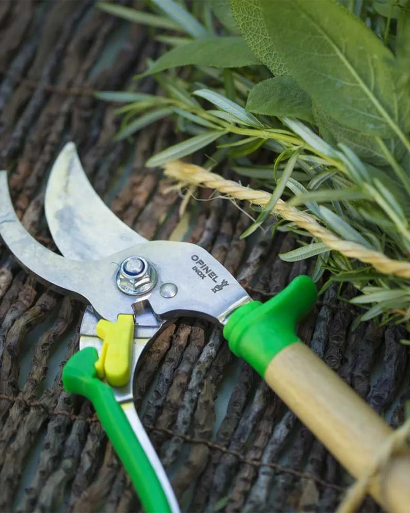 Sécateur acier inoxydable Opinel Prairie à personnaliser