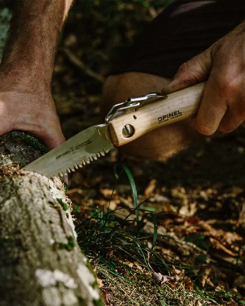 Couteau scie acier carbone Opinel N°18 à personnaliser