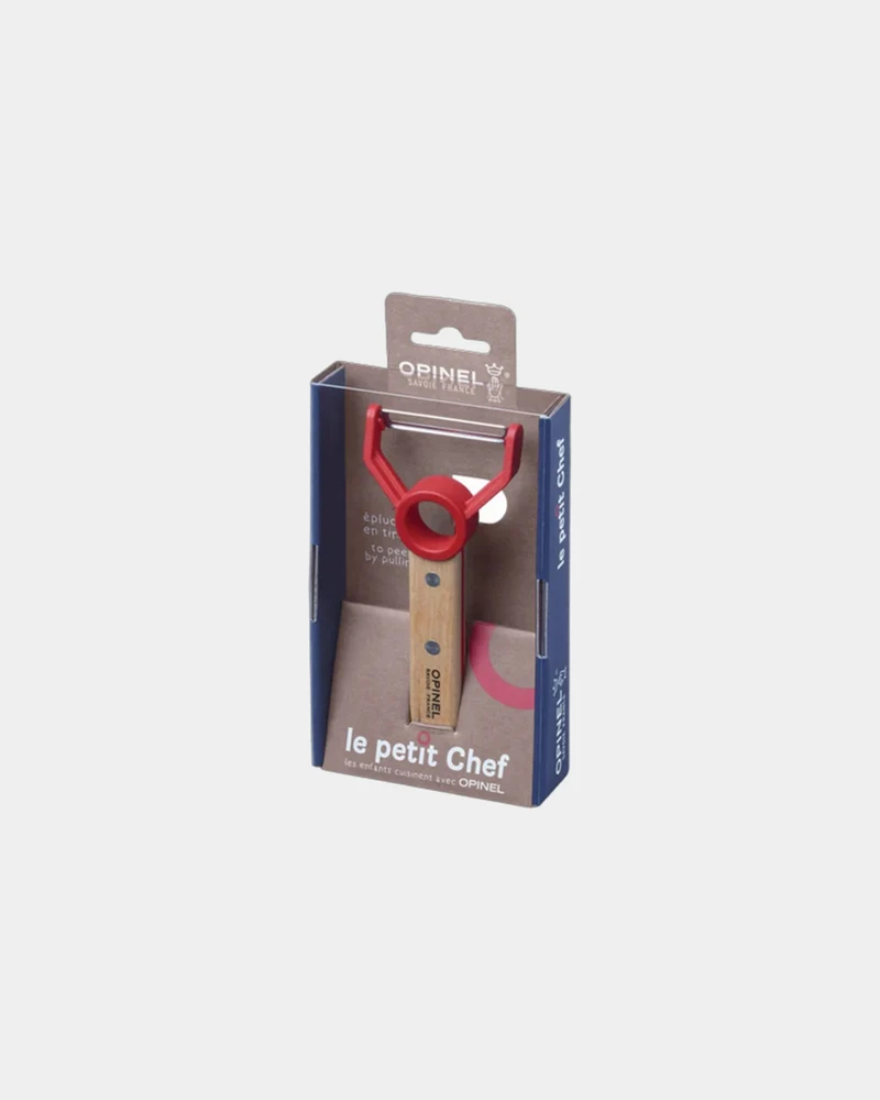 Eplucheur enfant acier inoxydable Opinel Le Petit Chef à personnaliser