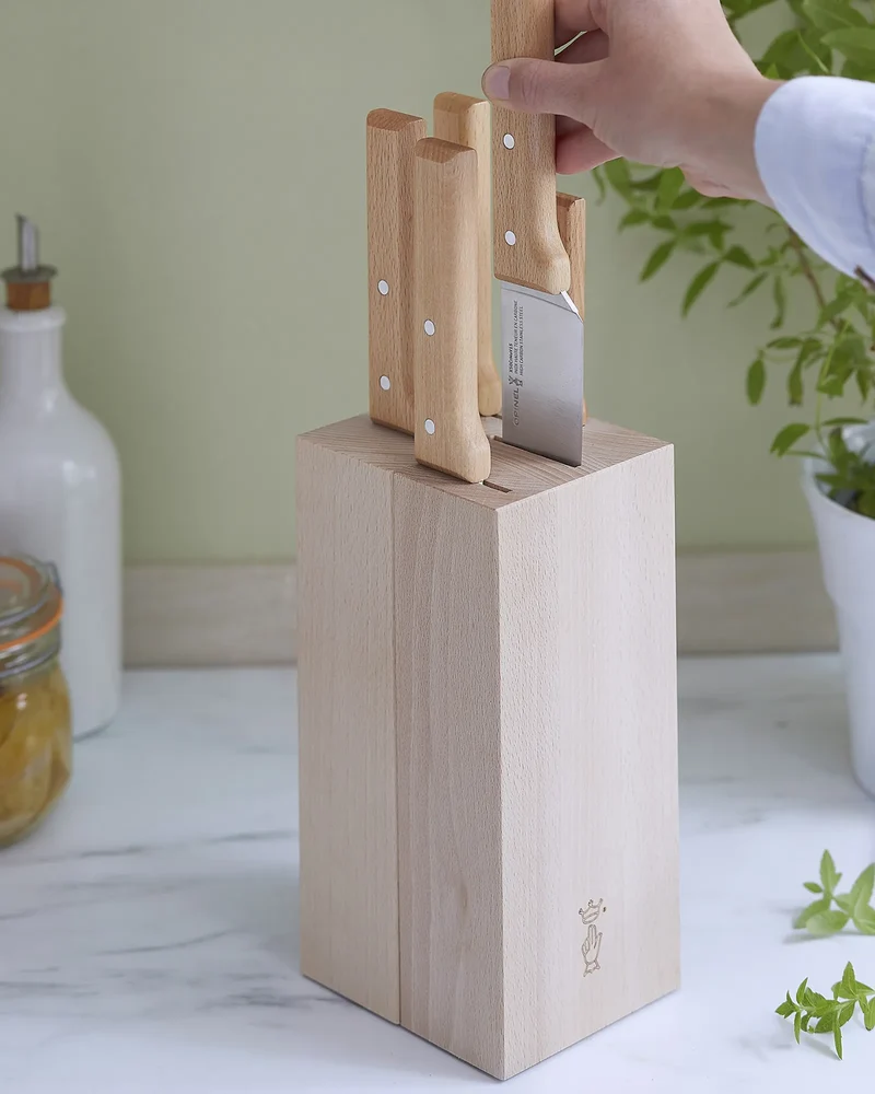 Bloc Hêtre Opinel Viande à personnaliser