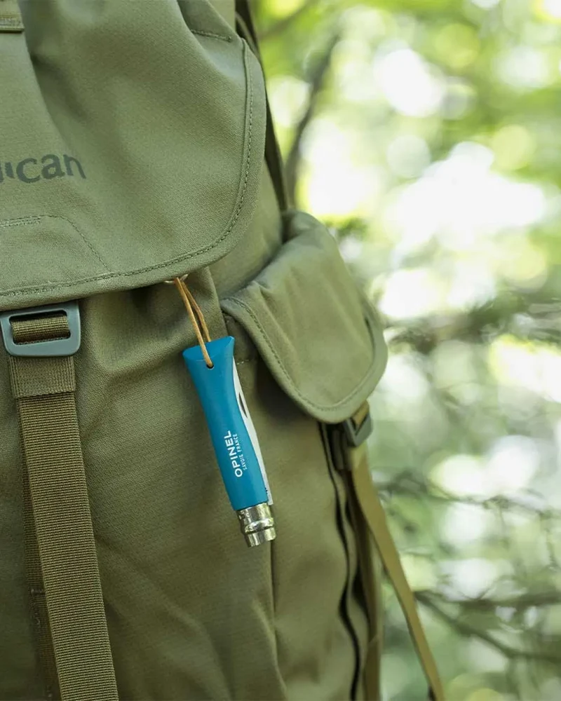 Couteau acier inoxydable Opinel N°06 Baroudeur à personnaliser
