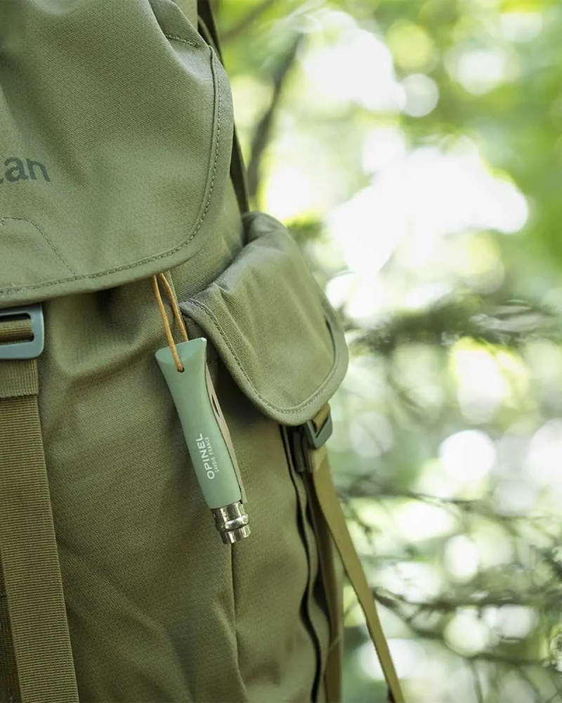 Couteau acier inoxydable Opinel N°06 Baroudeur à personnaliser