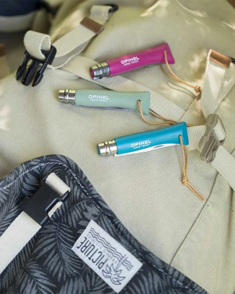 Couteau acier inoxydable Opinel N°06 Baroudeur à personnaliser