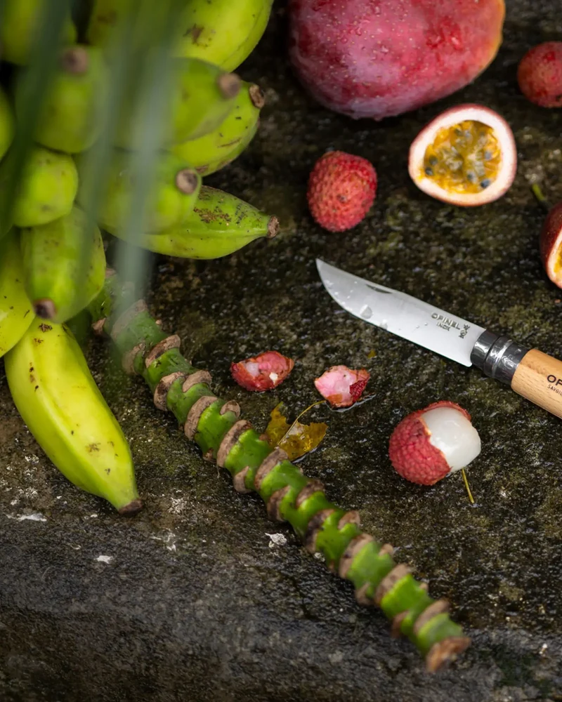 Couteau acier inoxydable Opinel N°06 Baroudeur à personnaliser