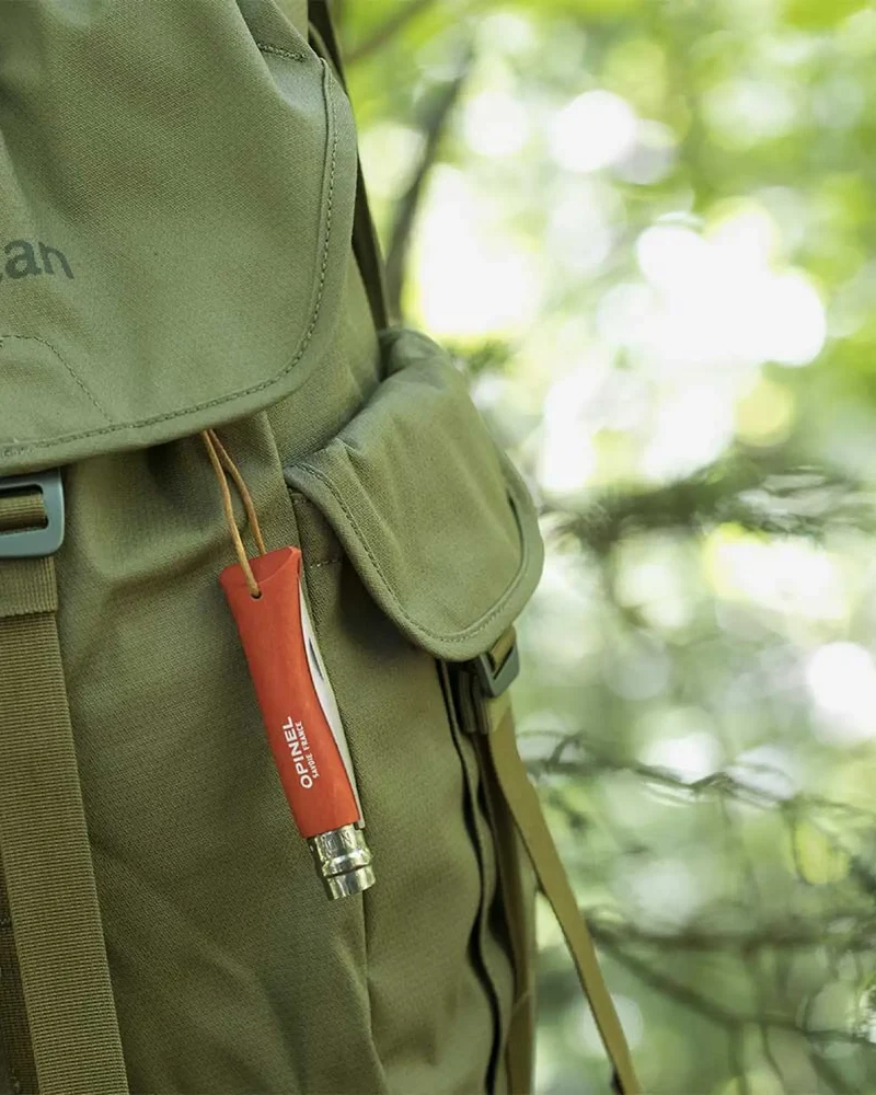 Couteau acier inoxydable Opinel N°06 Baroudeur à personnaliser