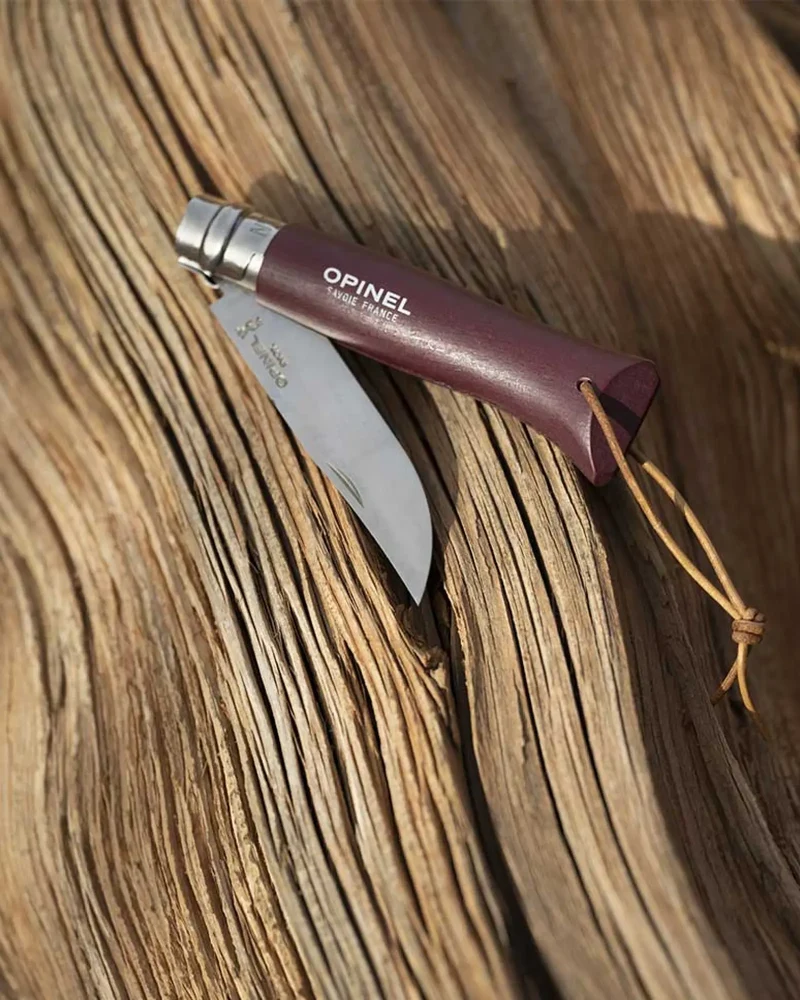 Couteau acier inoxydable Opinel N°06 Baroudeur à personnaliser