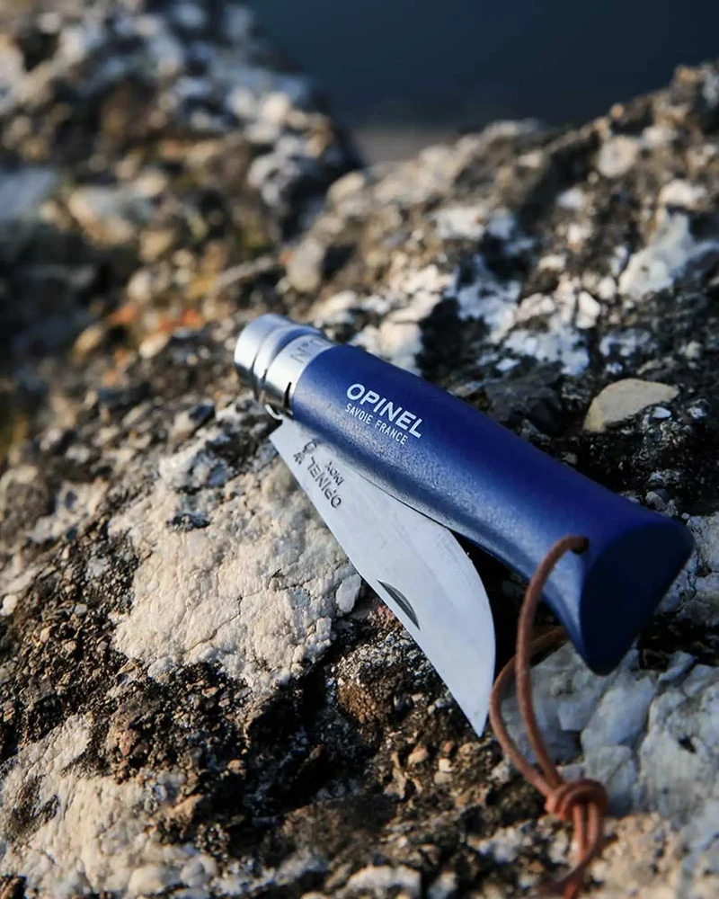 Couteau acier inoxydable Opinel N°06 Baroudeur à personnaliser