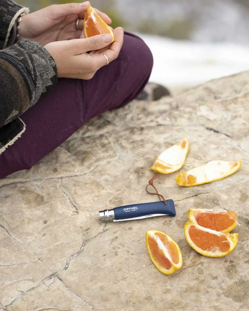 Couteau acier inoxydable Opinel N°06 Baroudeur à personnaliser