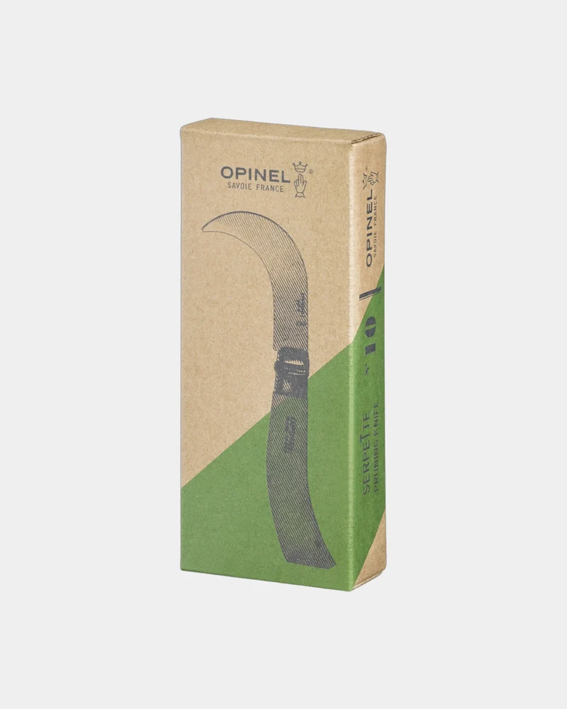 Couteau de jardin acier inoxydable Opinel Serpette N°10 à personnaliser