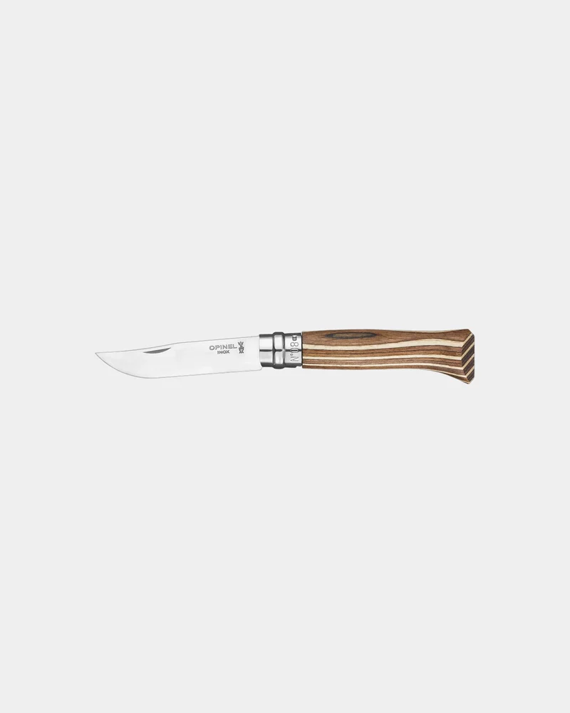 Couteau acier au carbone Opinel N°02 Carbone à personnaliser