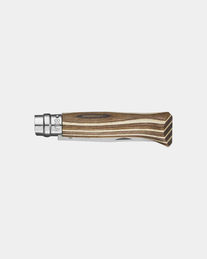 Couteau acier au carbone Opinel N°02 Carbone à personnaliser