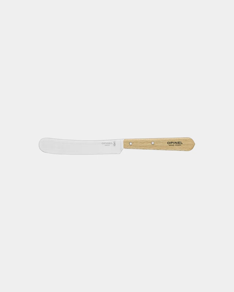 Couteau Petit-déjeuner Hêtre acier inoxydable Opinel à personnaliser