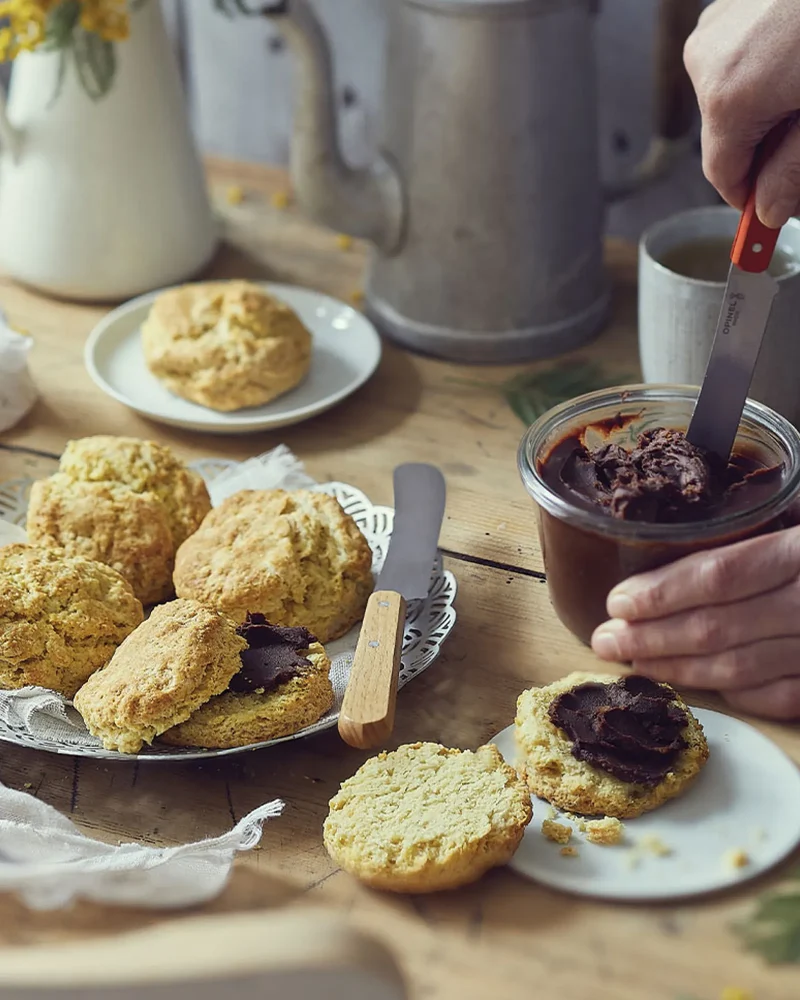Couteau Petit-déjeuner Hêtre acier inoxydable Opinel à personnaliser
