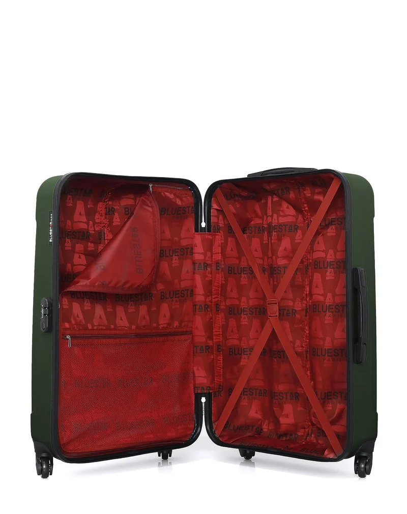 Lot de 3 Valises Rigides Grand Format, Taille Moyenne et Cabine NAPOLI