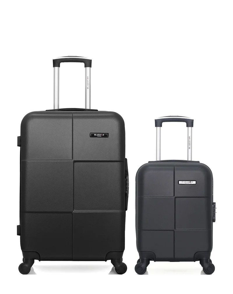 Lot de 2 Valises Rigides Taille Moyenne et Cabine XXS MIAMI