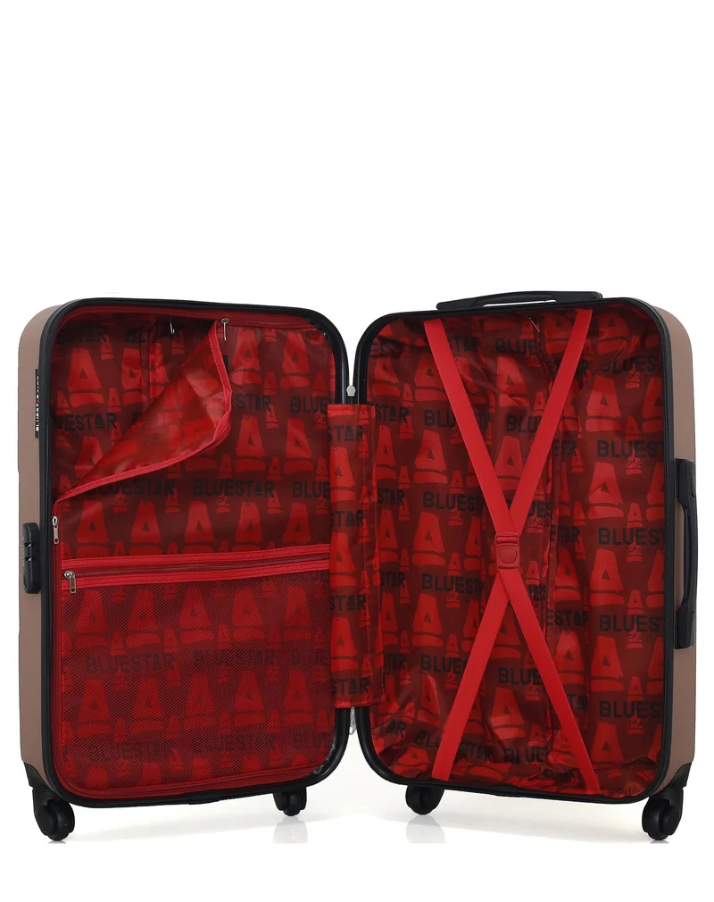 Lot de 3 Valises Rigides Taille Moyenne, Cabine et Cabine XXS MIAMI