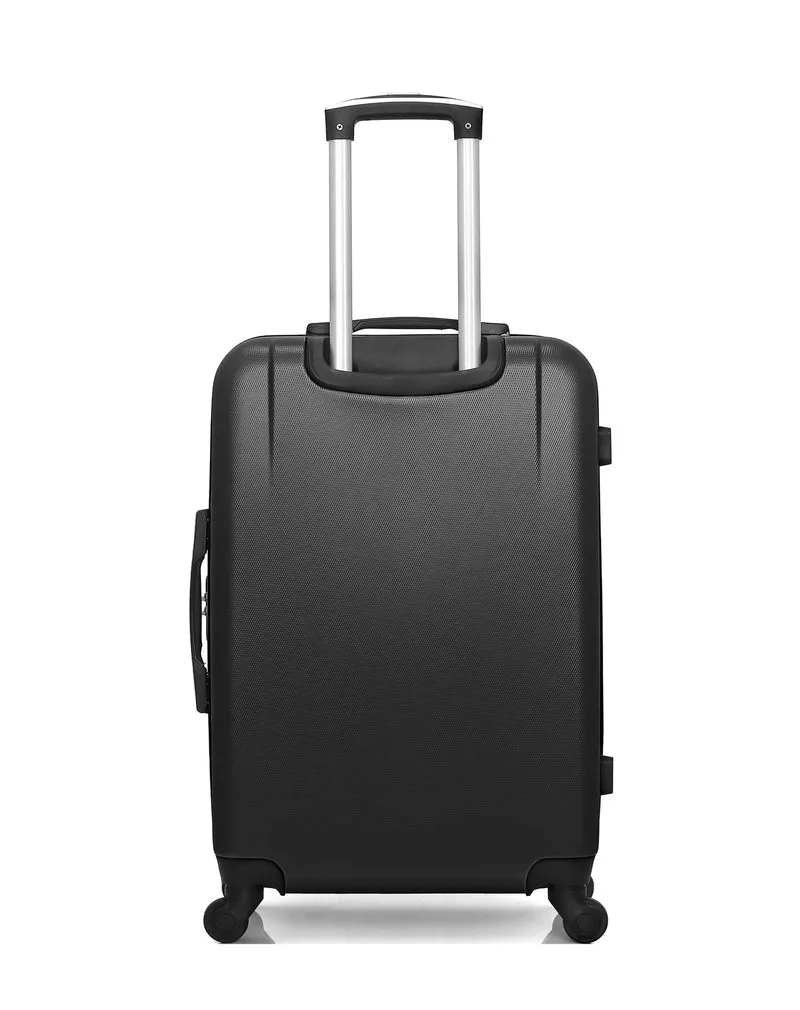 Lot de 3 Valises Rigides Taille Moyenne, Cabine et Cabine XXS MIAMI