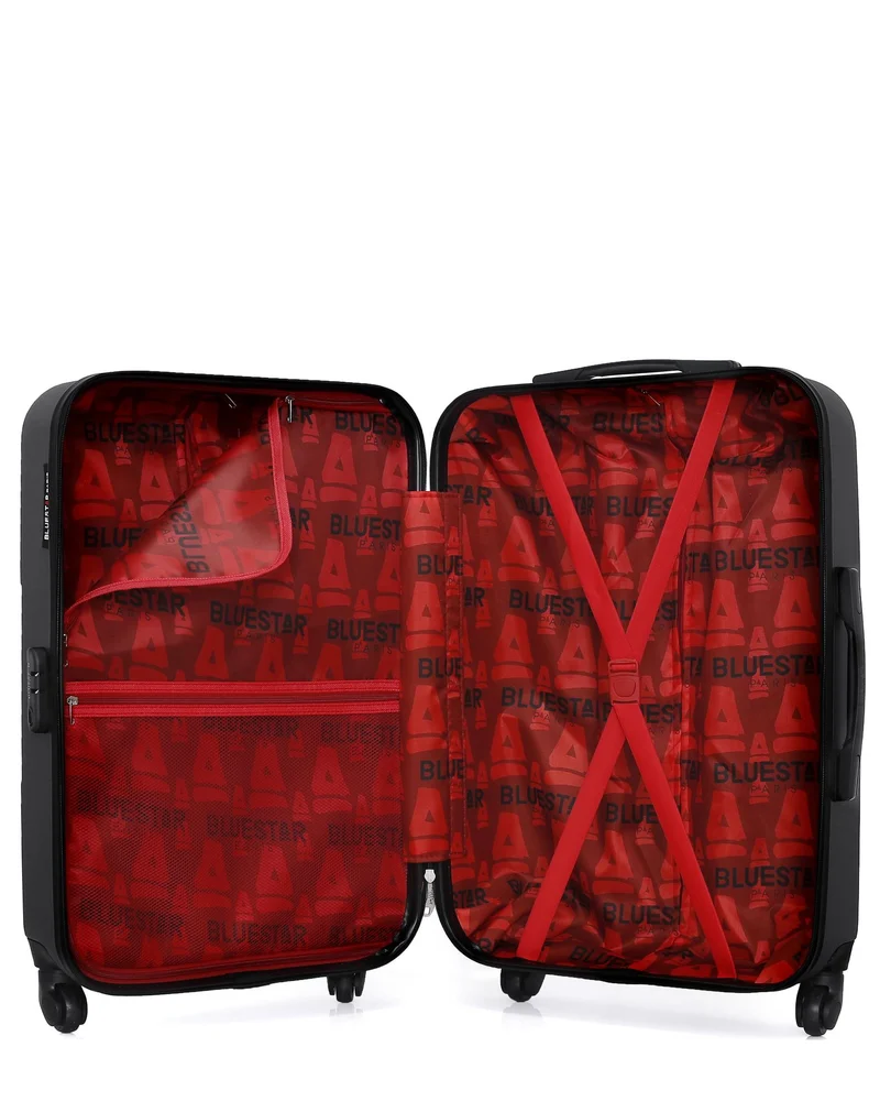 Lot de 3 Valises Rigides Taille Moyenne, Cabine et Cabine XXS MIAMI