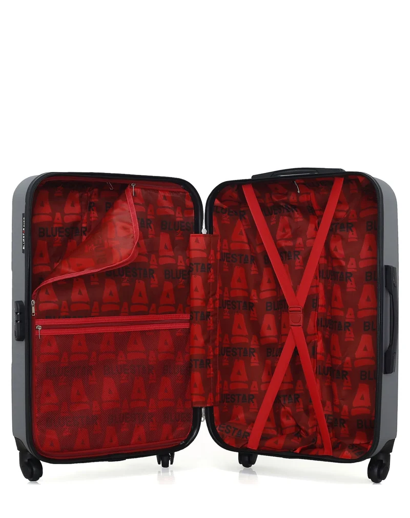 Lot de 3 Valises Rigides Taille Moyenne, Cabine et Cabine XXS MIAMI