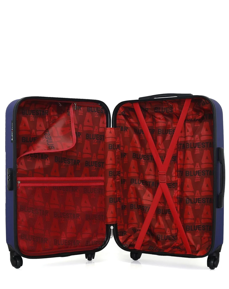 Lot de 3 Valises Rigides Taille Moyenne, Cabine et Cabine XXS MIAMI