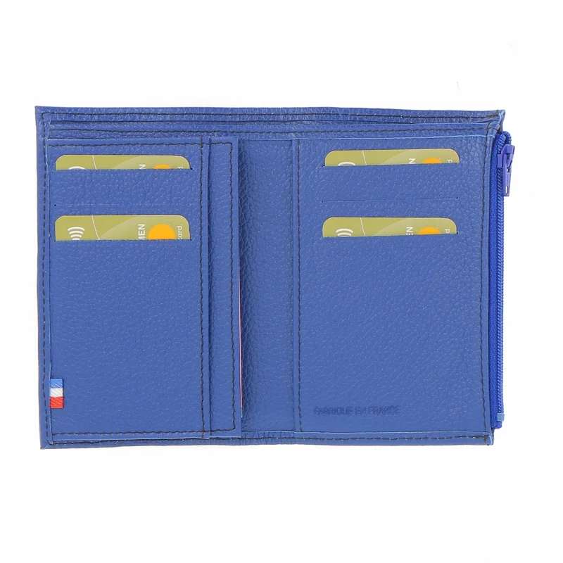 Portefeuille Compact - Bleu