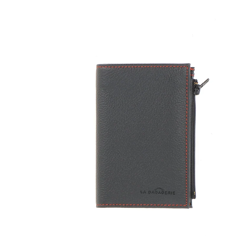 Portefeuille Compact - Noir