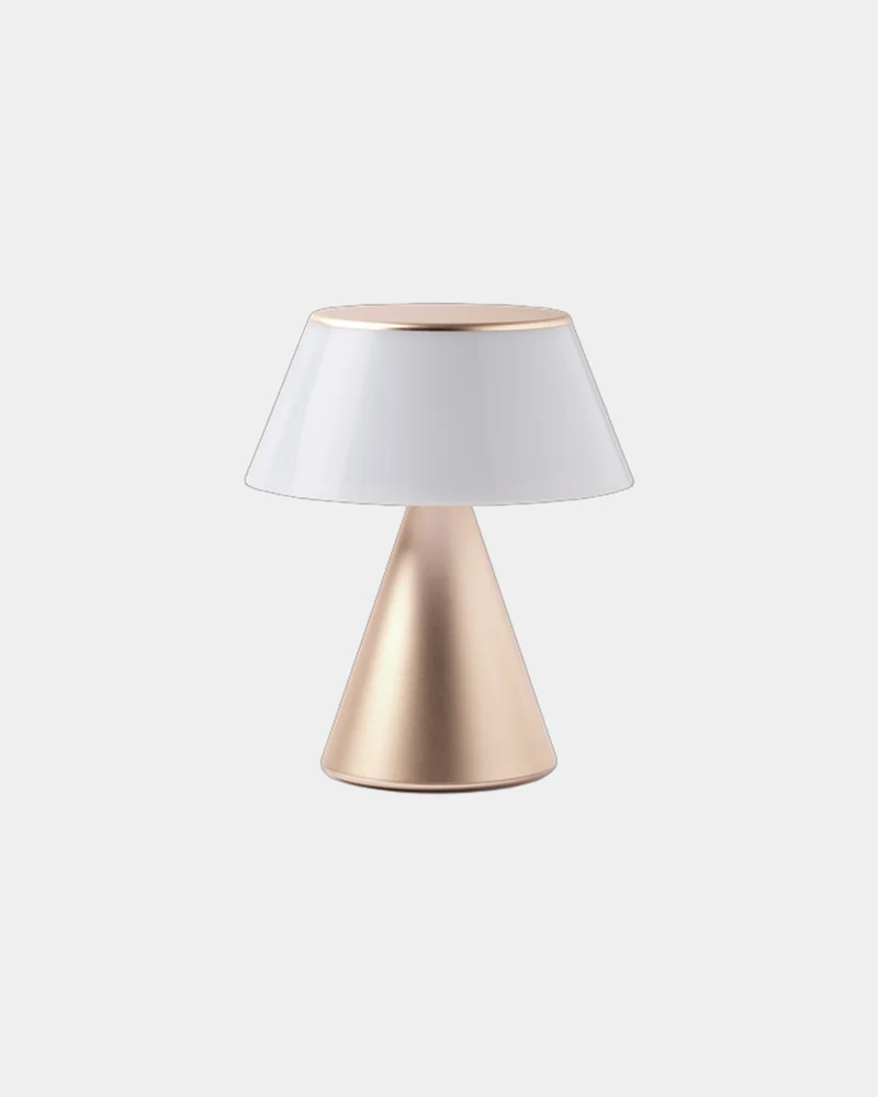 Lampe LED aluminium Lexon Luma L à personnaliser