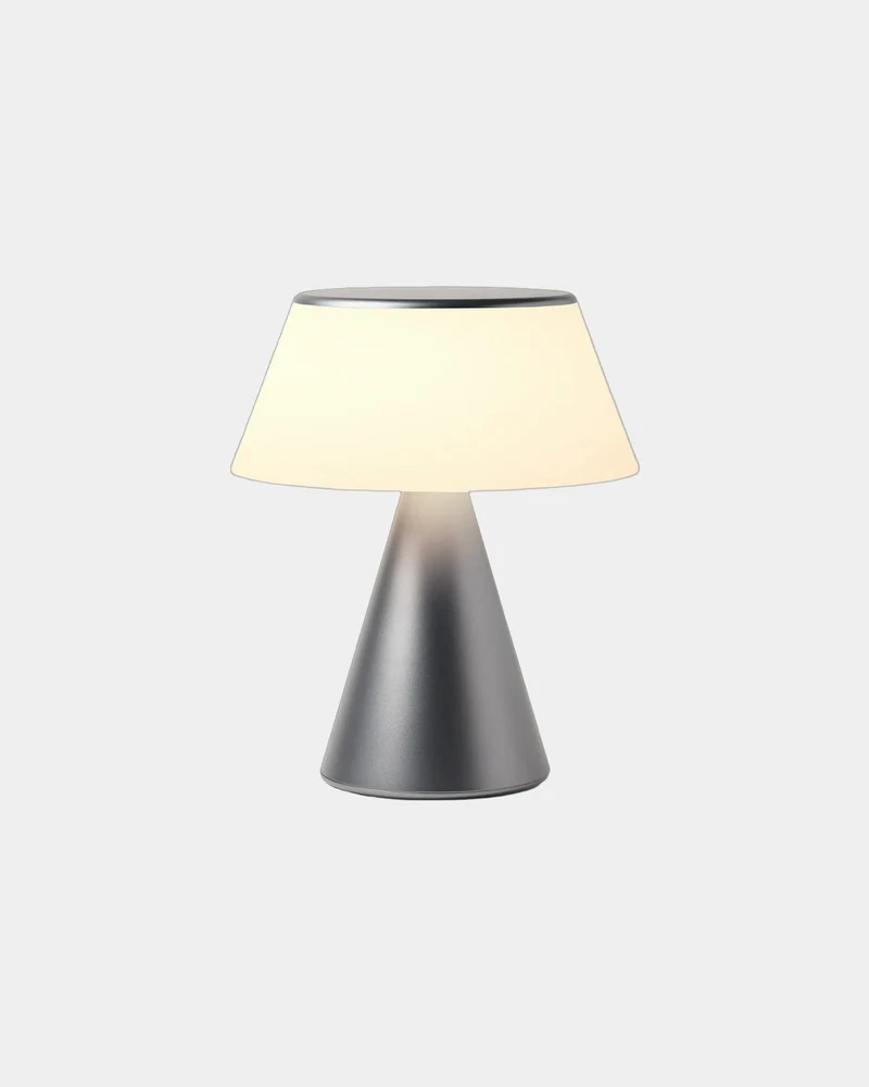 Lampe LED portable aluminium Lexon Luma XL à personnaliser