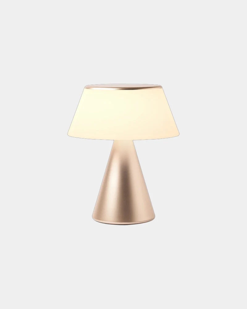 Lampe LED portable aluminium Lexon Luma XL à personnaliser