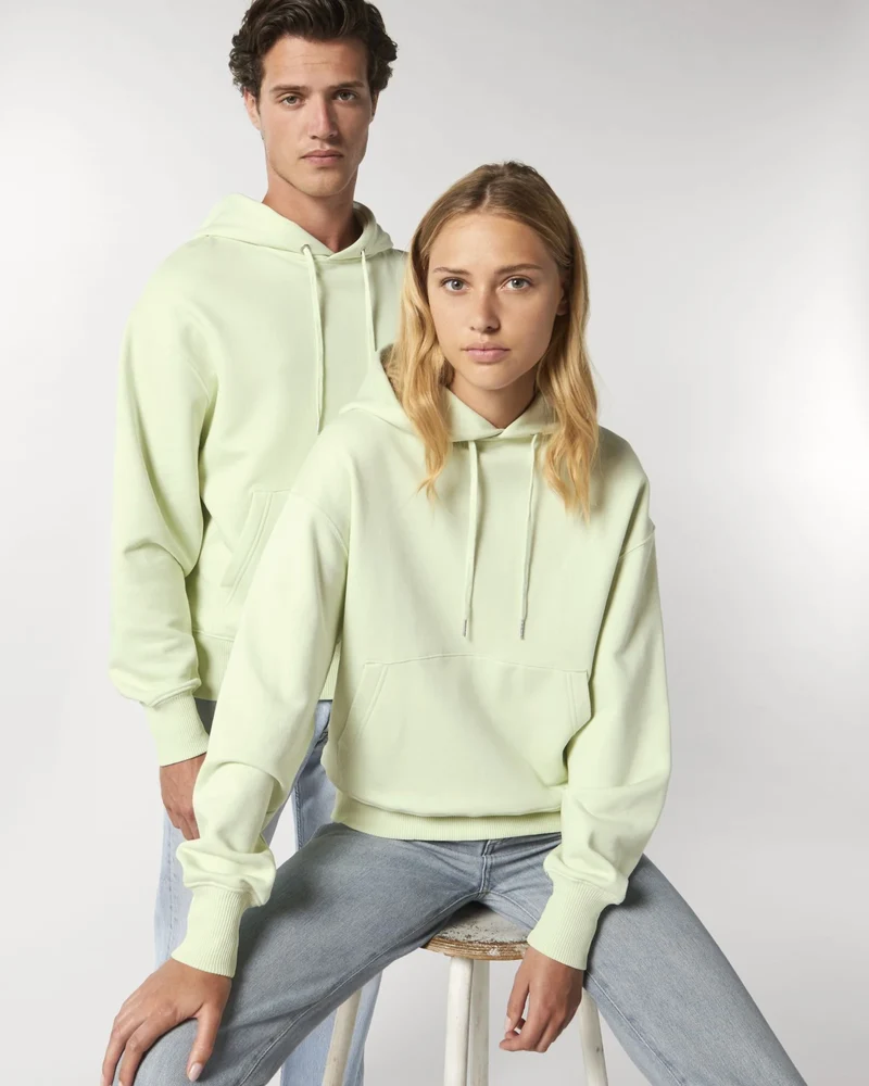 Sweat à capuche unisexe coton bio Stanley/Stella Slammer à personnaliser