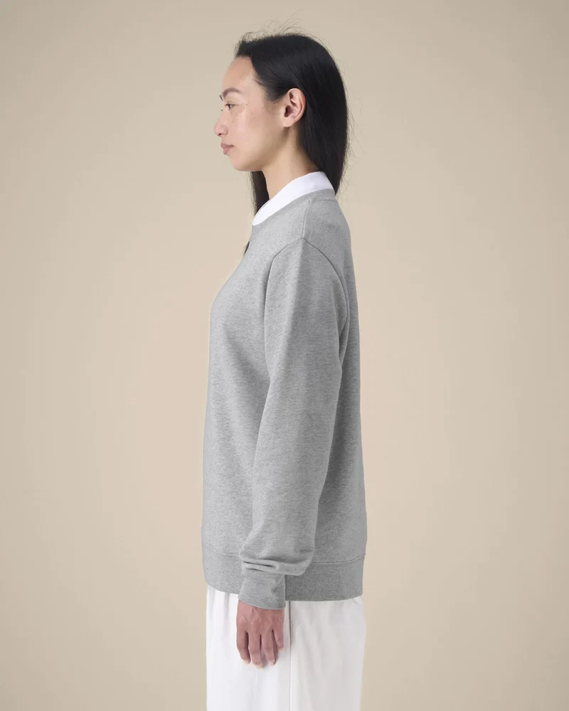 Sweat-shirt col rond coton recyclé Stanley/Stella Thinker à personnaliser