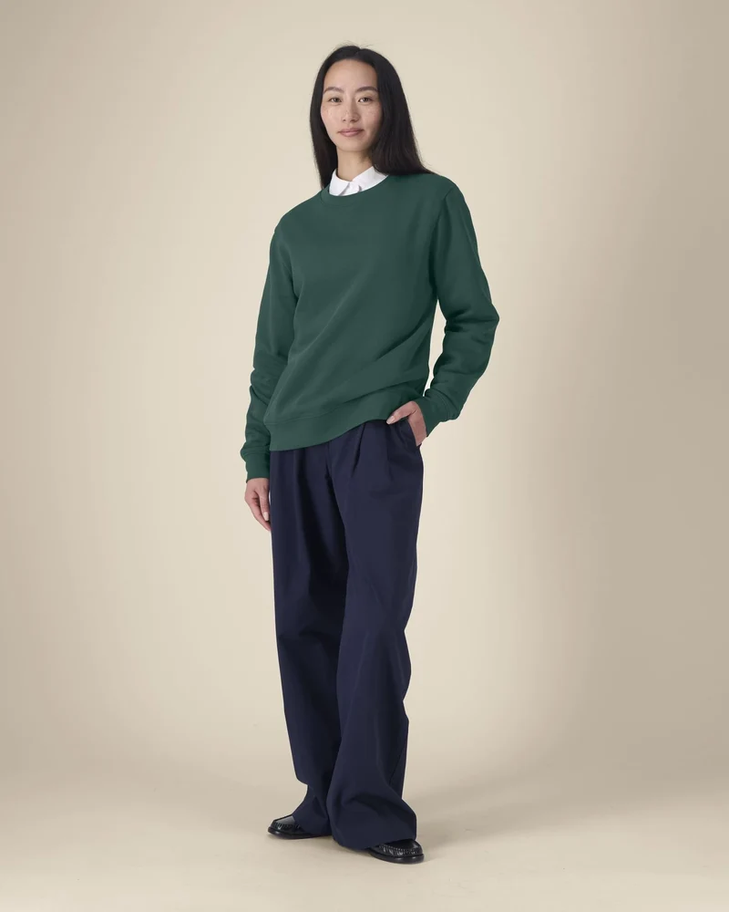 Sweat-shirt col rond coton recyclé Stanley/Stella Thinker à personnaliser