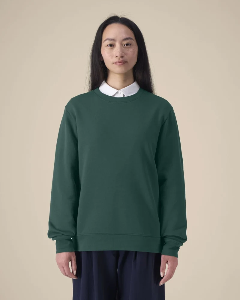 Sweat-shirt col rond coton recyclé Stanley/Stella Thinker à personnaliser