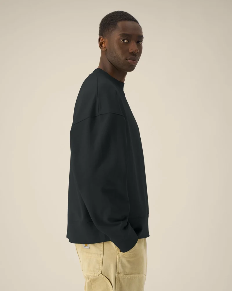 Sweat-shirt col rond coton recyclé Stanley/Stella à personnaliser