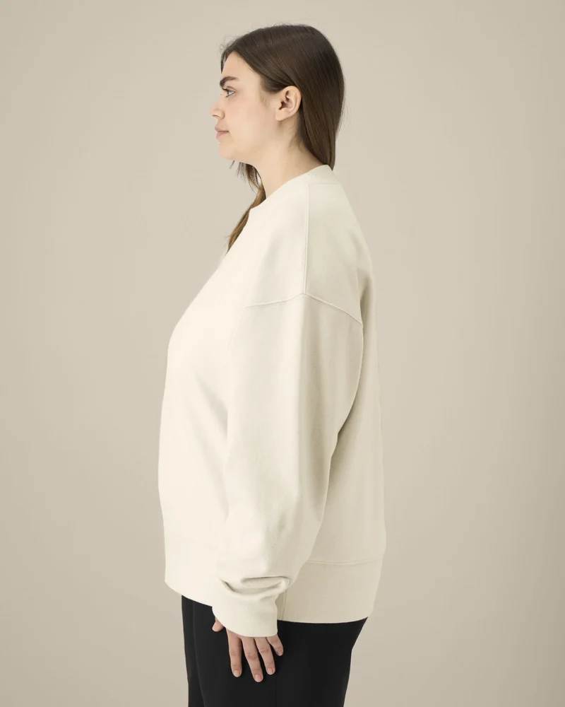 Sweat-shirt col rond coton recyclé Stanley/Stella à personnaliser