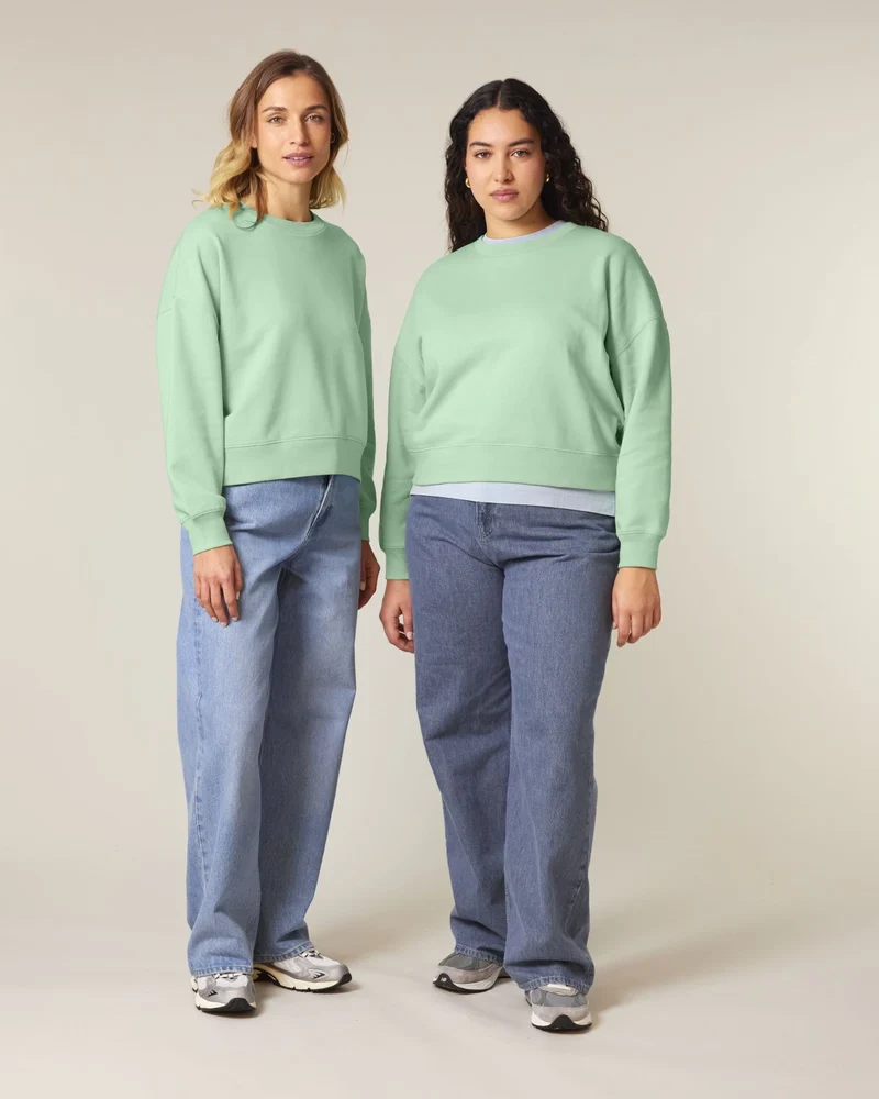 Sweat-shirt femme coton bio Stanley/Stella Alma à personnaliser