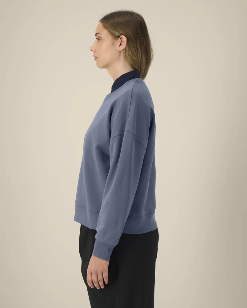 Sweat-shirt femme coton bio Stanley/Stella Alma à personnaliser