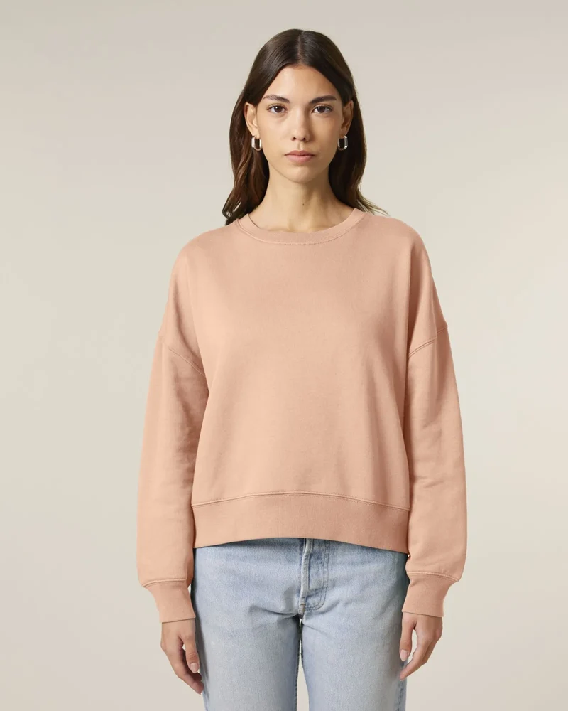 Sweat-shirt femme coton bio Stanley/Stella Alma à personnaliser