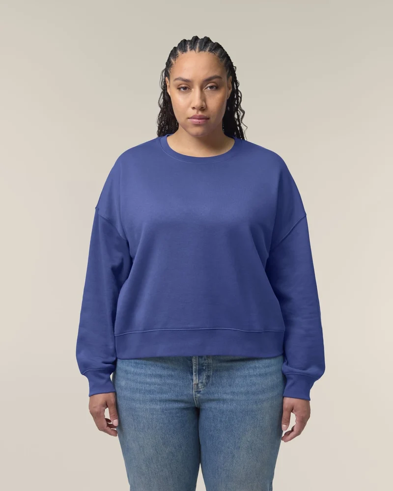Sweat-shirt femme coton bio Stanley/Stella Alma à personnaliser
