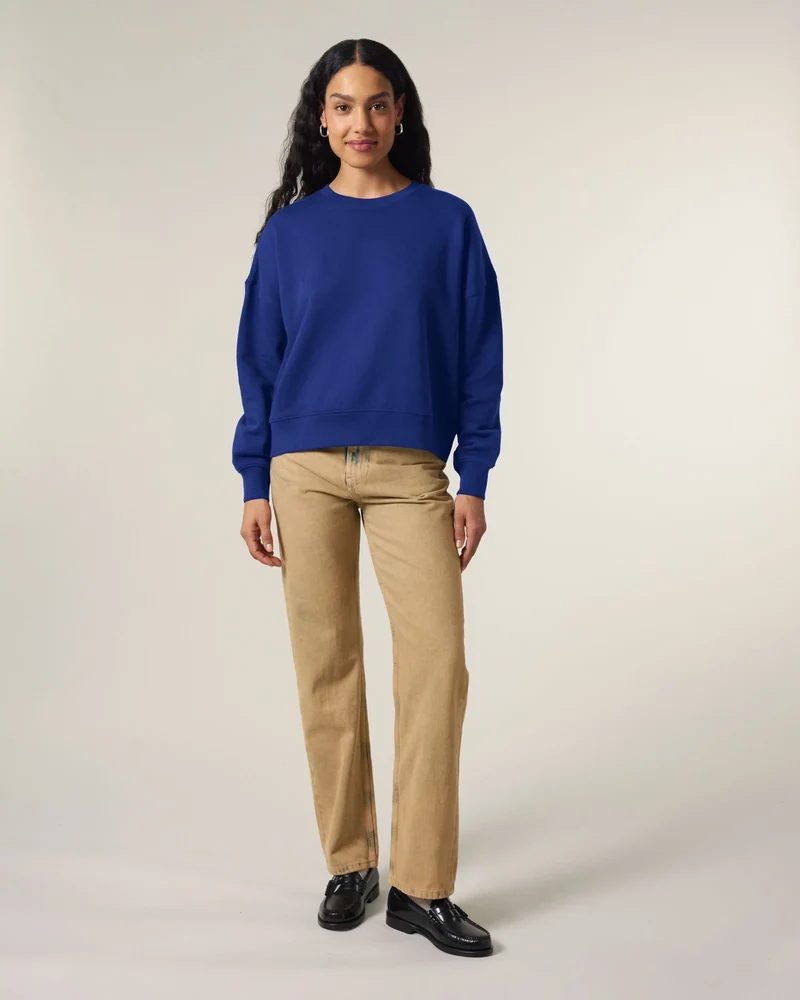 Sweat-shirt femme coton bio Stanley/Stella Alma à personnaliser