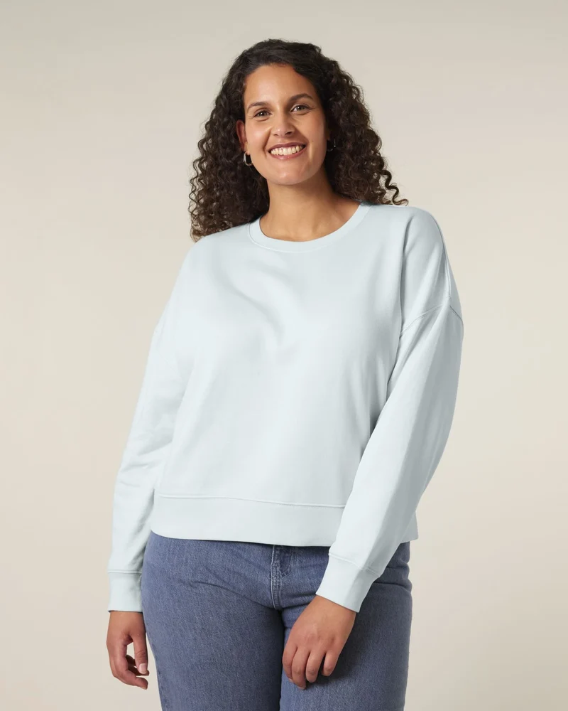 Sweat-shirt femme coton bio Stanley/Stella Alma à personnaliser