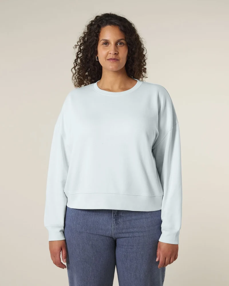 Sweat-shirt femme coton bio Stanley/Stella Alma à personnaliser