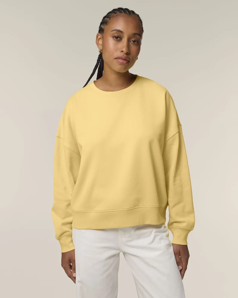 Sweat-shirt femme coton bio Stanley/Stella Alma à personnaliser