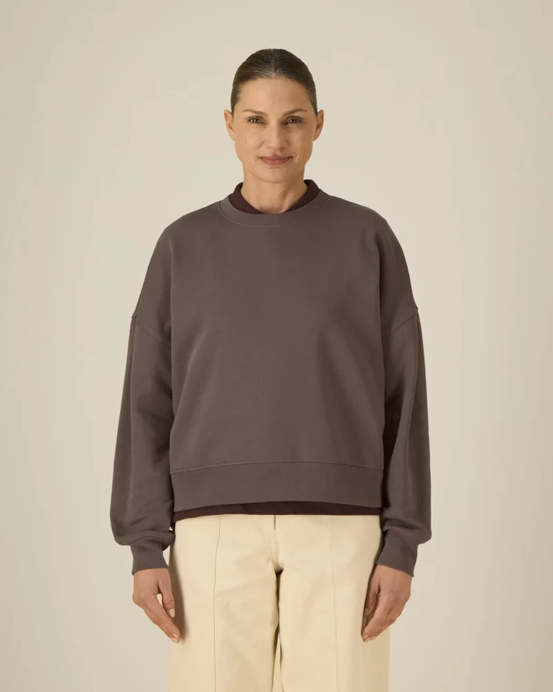 Sweat-shirt femme coton bio Stanley/Stella Alma à personnaliser
