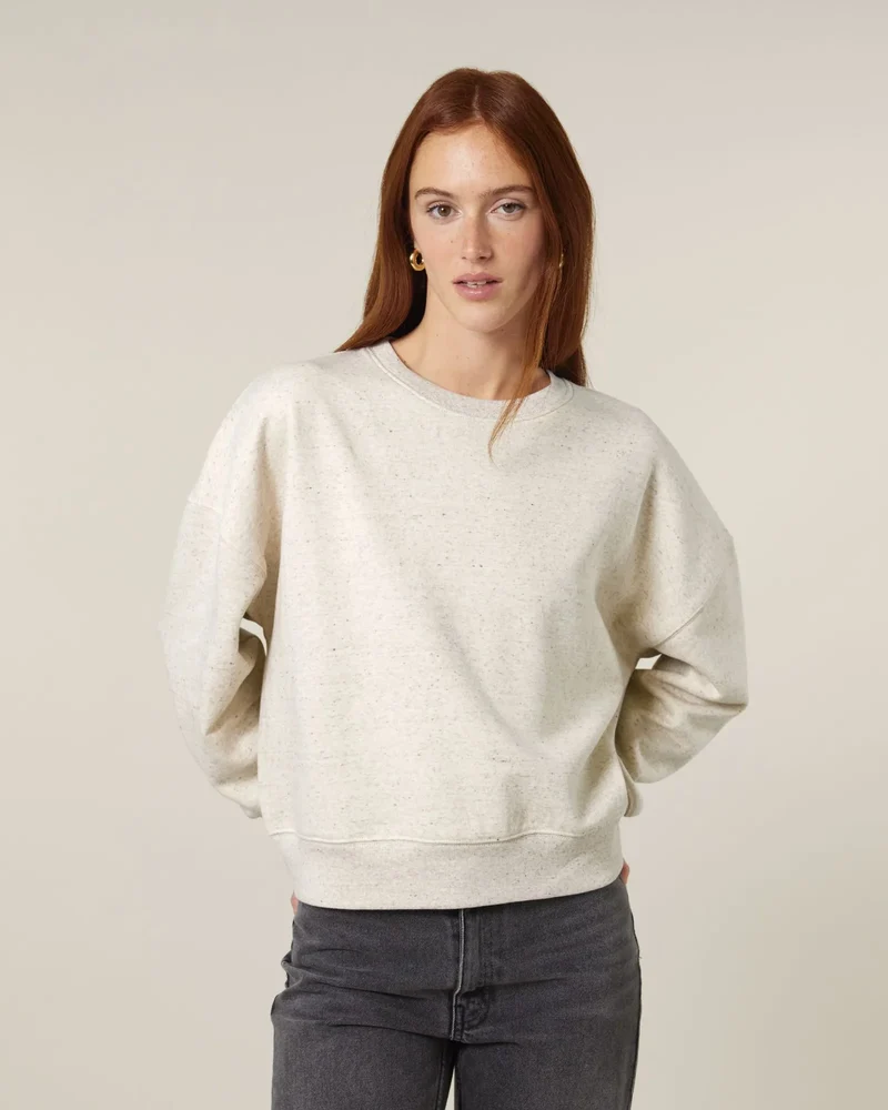 Sweat-shirt femme coton bio Stanley/Stella Alma à personnaliser