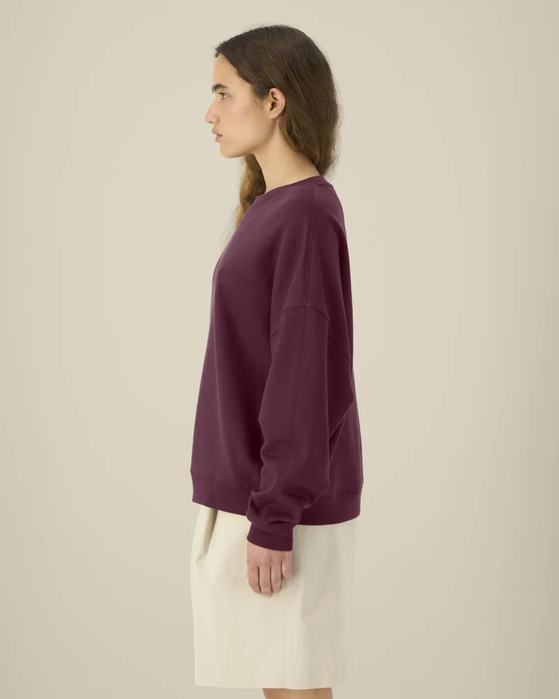 Sweat-shirt col rond coton bio Stanley/Stella Lianna à personnaliser